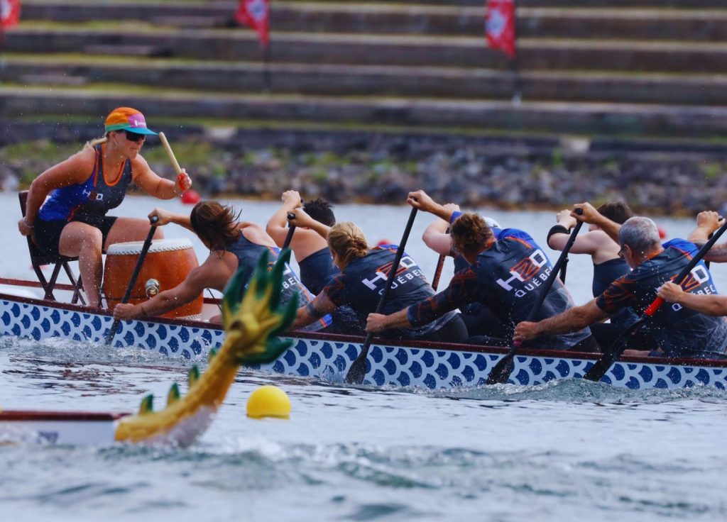 H2o bateau dragon Québec