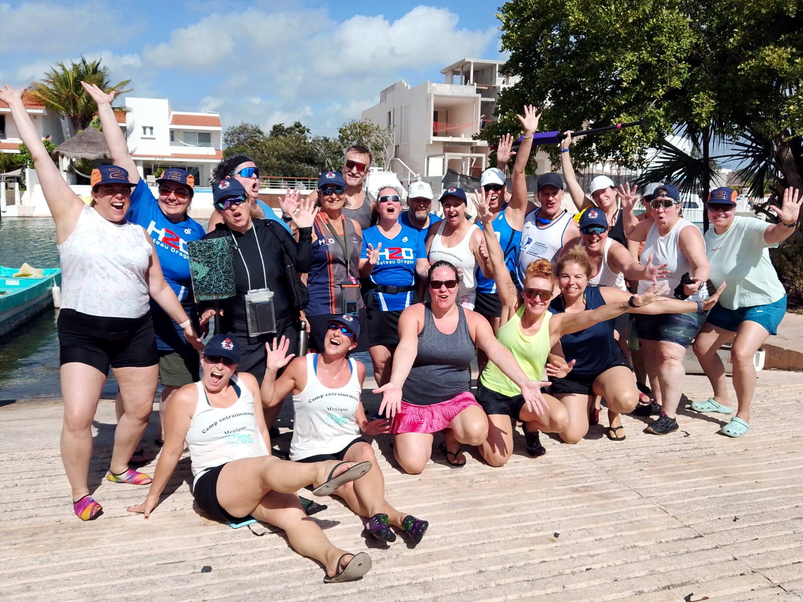 dragon boat training camp Mexico