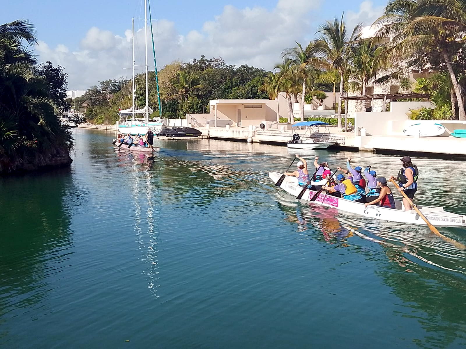 dragon boat training camp Mexico