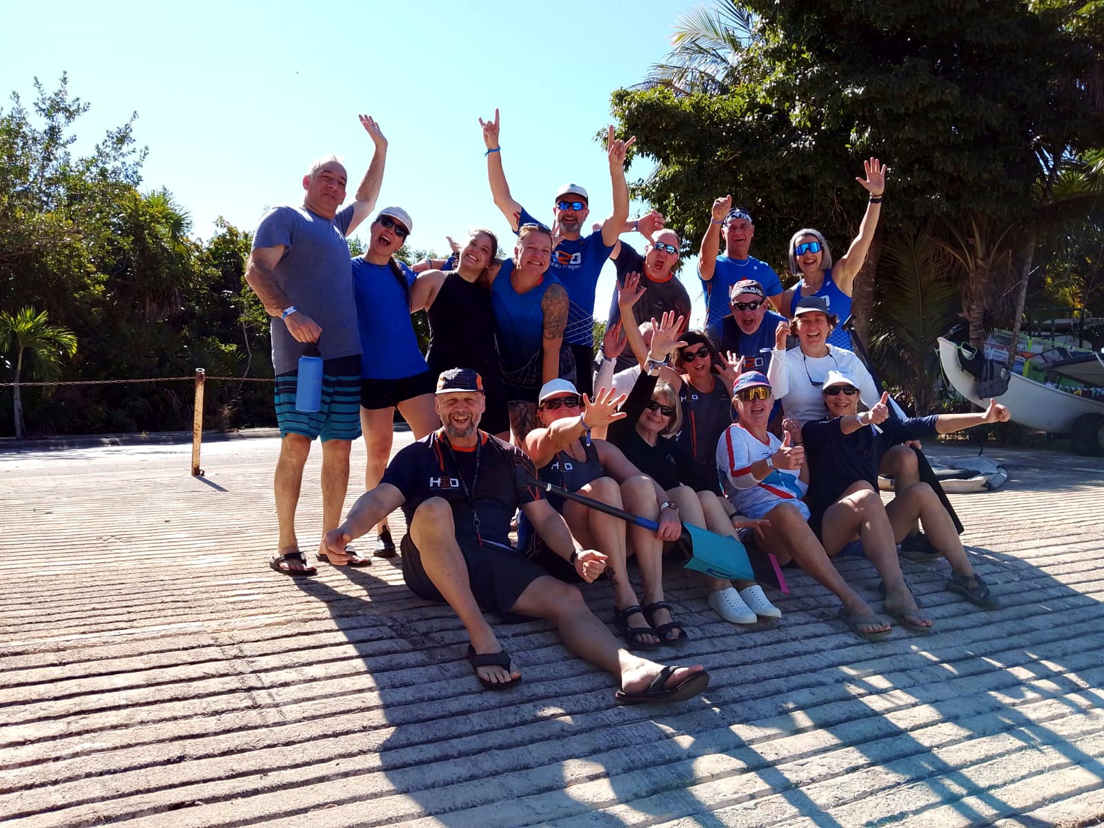 dragon boat training camp Mexico