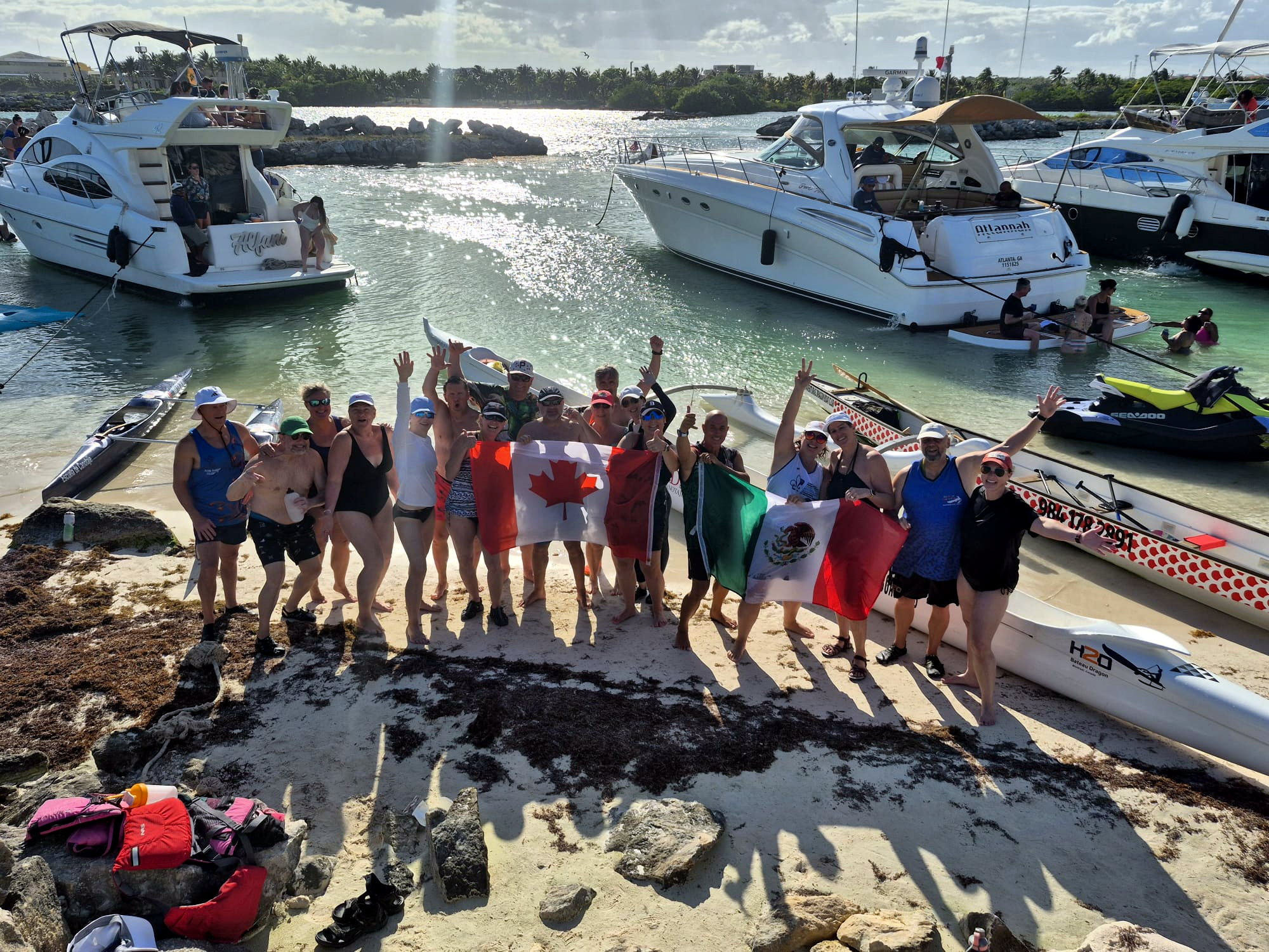 H2o Mexico dragon boat training camps