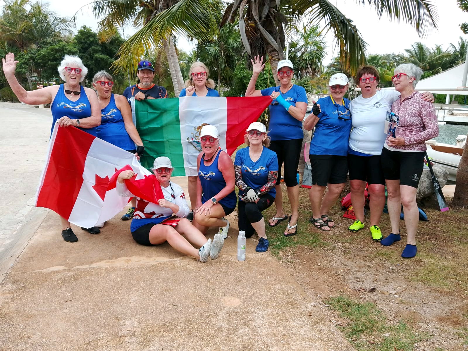 dragon boat training camp Mexico