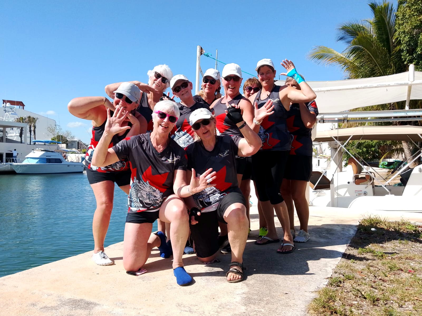 dragon boat training camp Mexico