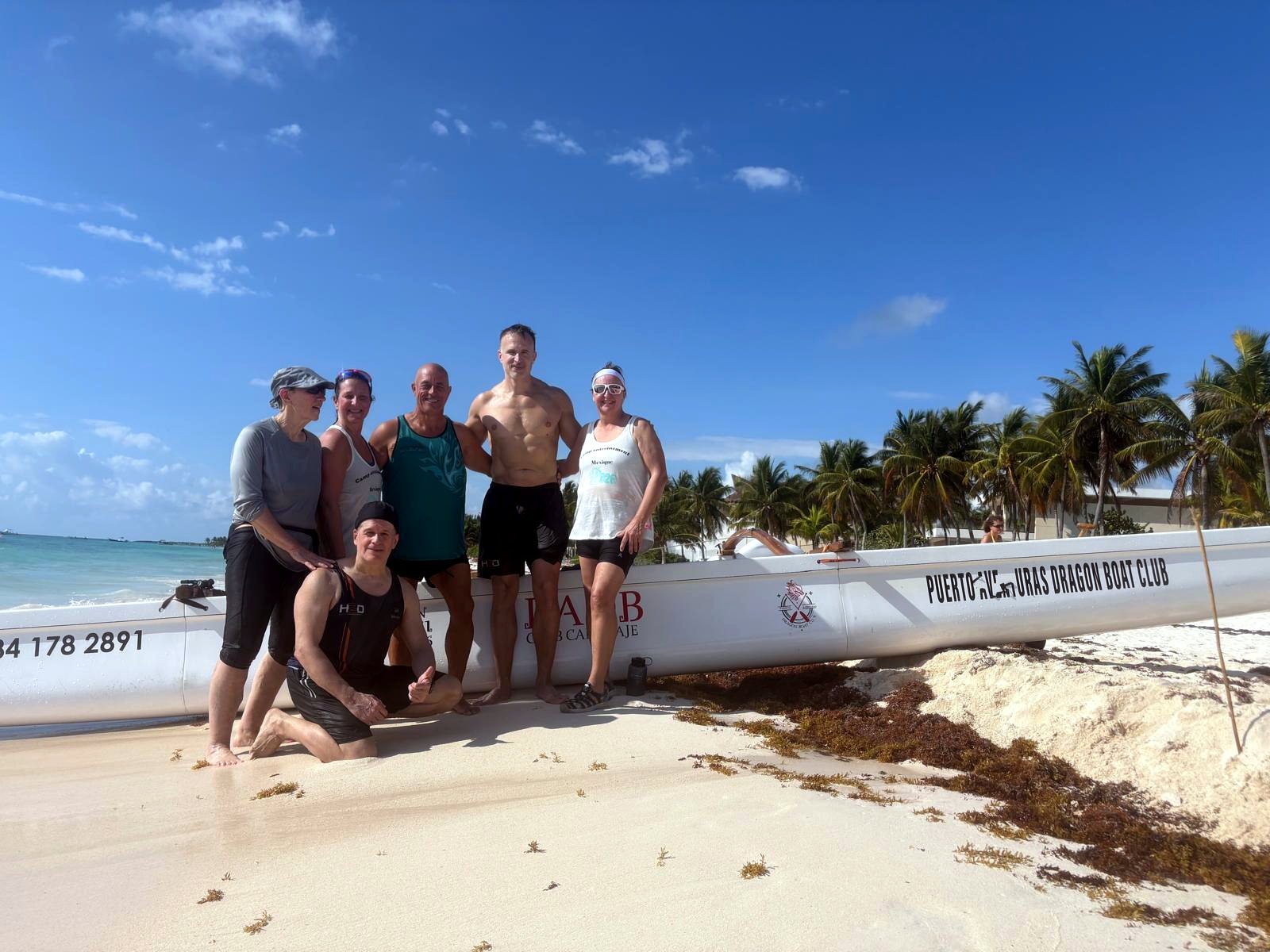 dragon boat training camp Mexico